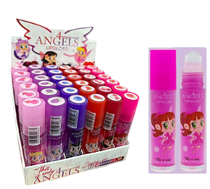 LIP GLOSS ROLL-ON COM GLITTER / 4ANGELS