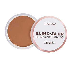 BLINDAGEM EM PÓ BLIND & BLUR - CHOCOLATE / MAHAV