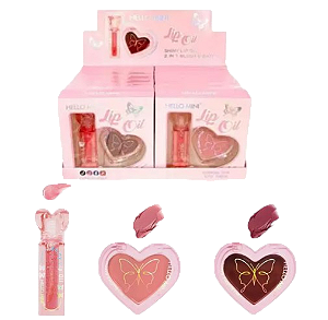 KIT LIP OIL E BLUSH / HELLO MINI