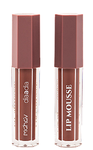 BATOM LÍQUIDO - LIP MOUSSE - AVELÃ / MAHAV