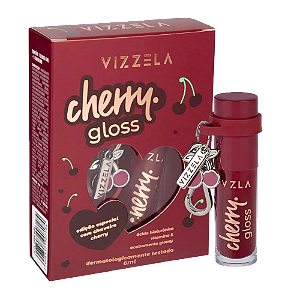 CHERRY GLOSS VIZZELA + CHAVEIRO / VIZZELA