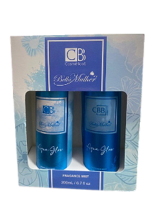 KIT C/ BODY SPLASH E LOÇÃO PERFUMADA - AQUA GLOW / CBB COSMÉTICOS