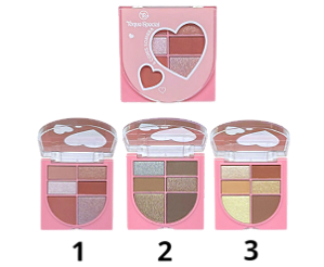 PALETA DE SOMBRAS (06 CORES) - TS01133 / TOQUE SPECIAL