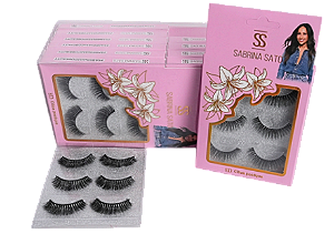 CARTELA C/ 3 PARES DE CÍLIOS POSTIÇOS - SP3113 / SABRINA SATO
