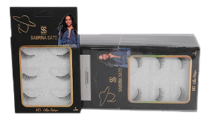 CARTELA C/ 3 PARES DE CÍLIOS POSTIÇOS - SP3228 / SABRINA SATO