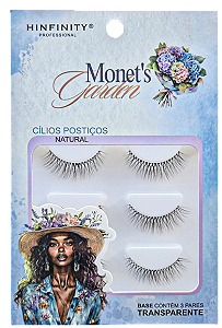 CÍLIOS POSTIÇOS C/ 3 PARES -MG011-3 / HINFINITY