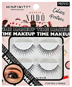 CÍLIOS POSTIÇOS C/ 2 PARES - X17-2 / HINFINITY