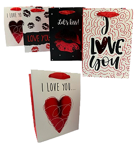 SACOLA PARA PRESENTE - LC7148 - 26X12X32CM