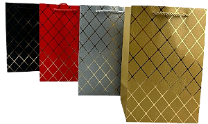 SACOLA P/ PRESENTE - LC7142 - 31X41X12CM