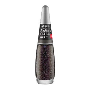 ESMALTE COM GLITTER 3D - NA MIRA / IMPALA