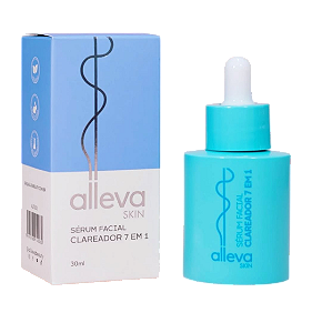 SÉRUM FACIAL CLAREADOR 7 EM 1 / ALLEVA
