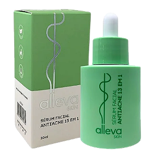 SÉRUM FACIAL ANTIACNE 13 EM 1 / ALLEVA