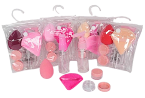 KIT C FRASCOS E ESPONJAS - MM5580 / MANDALA