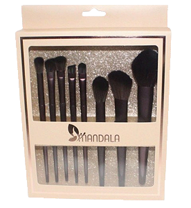 KIT DE PINCÉIS C/ 8 PINCÉIS / MANDALA