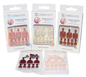 UNHAS POSTIÇAS P/ OS PÉS - SP1316 / SABRINA SATO