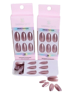 UNHAS POSTIÇAS C/ 24 PCS - SP1101 / SABRINA SATO