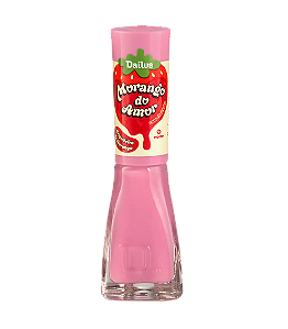 ESMALTE CREMOSO | MORANGO DO AMOR - BRIGADEIRO DE MORANGO / DAILUS