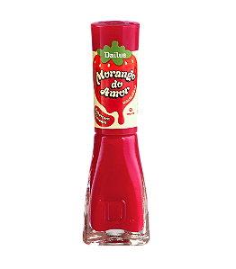 ESMALTE CREMOSO | MORANGO DO AMOR - COBERTURA CROCANTE / DAILUS