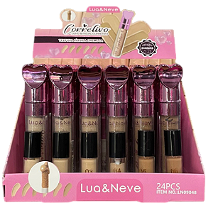 CORRETIVO LÍQUIDO - FACE E OLHOS - LN09048 / LUA E NEVE