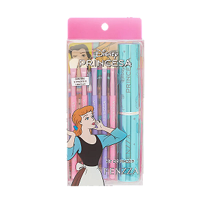 KIT DE PINCÉIS - COLEÇÃO PRINCESAS / FENZZA