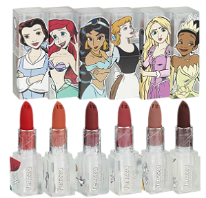 BATOM EM BALA MATTE VELVET - COLEÇÃO PRINCESAS / FENZZA