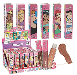 BATOM LÍQUIDO MATTE - COLEÇÃO PRINCESAS / FENZZA