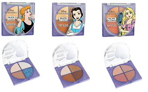 PALETA DE SOMBRAS - COLEÇÃO: PRINCESAS (DIS103) / FENZZA