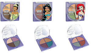 PALETA DE SOMBRAS - COLEÇÃO: PRINCESAS (DIS104) / FENZZA