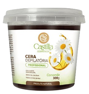 CERA DEPILATÓRIA PROFISSIONAL | CAMOMILA / CASTILLA COSMÉTICOS