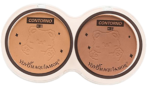 PALETA DUPLA DE CONTORNO | COR 1 / YOYO MAQUIAMOR