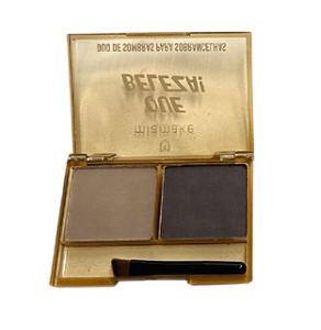 DUO DE SOMBRAS PARA SOBRANCELHAS - QUE BELEZA - COR 02 / MIA MAKE