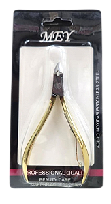ALICATE DOURADO PARA CUTÍCULAS / MEY