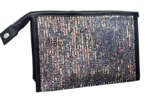 NECESSARIE PRETA COM PURPURINA