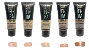 BASE LÍQUIDA MATTE | ALTA COBERTURA / SAFIRA