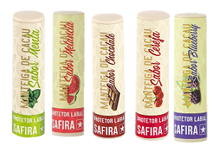 MANTEIGA DE CACAU SABORIZADA / SAFIRA