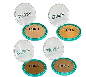PÓ COMPACTO GREEN / SAFIRA COSMÉTICOS