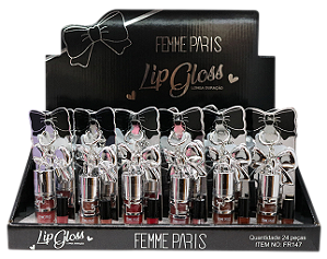 LIP GLOSS FR147 COM CHAVEIRO / FEMME PARIS