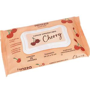 LENÇO UMEDECIDO CHERRY/ FENZZA