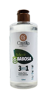 BABA DE BABOSA 520 ML - 3 EM 1 | CABELO, PELE E COURO CABELUDO / CASTILLA COSMÉTICOS