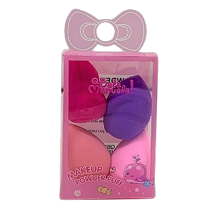 KIT COM 4 MINI ESPONJAS - QBM514