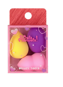 KIT COM 3 MINI ESPONJAS - QBM505 / QBELAMANUELA