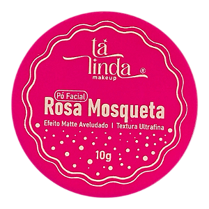 PÓ ROSA MOSQUETA - EFEITO AVELUDADO / TÁ LINDA MAKEUP
