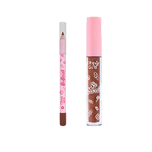 KIT LABIAL SO SWEET (LÁPIS + BATOM) - COR 5 / CITY GIRLS