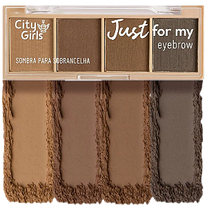SOMBRA PARA SOBRANCELHAS - JUST FOR MY EYEBROW / CITY GIRLS