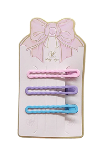 KIT COM 3 PRESILHAS - RA-650-6 / RUBY ANJO