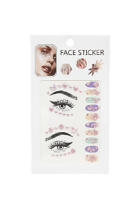 ADESIVO PARA O ROSTO E PARA AS UNHAS