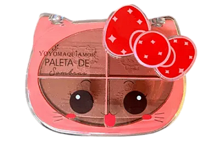 PALETA DE SOMBRAS 4 CORES - YYC-0137 - COR 2 / YOYO MAQUIAMOR