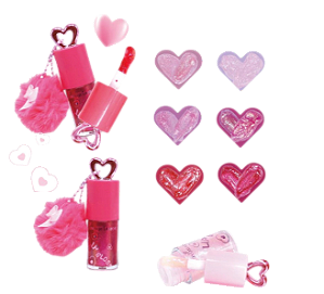 LIP GLOSS COM CHAVEIRO YYD-LP006 / YOYO MAQUIAMOR