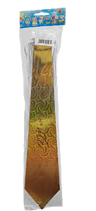 PACOTE DE GRAVATAS DOURADAS