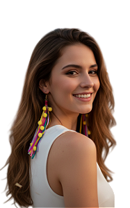 BRINCO COM FITAS COLORIDAS